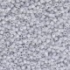 Miyuki delica Beads 11/0 - Opaque frosted pale grey DB-357